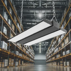 300W Tunable Foldable LED High Bay Light CCT Dimmable Industrial Lighting For Warehouse Factory Workshop