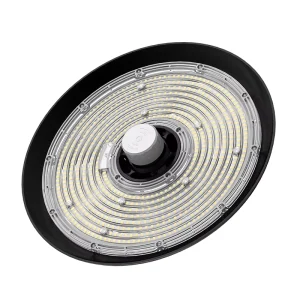 300W UFO High Bay Light Round Shape LED Fixture for Commercial Warehouse Storage and Working Area