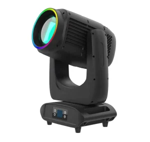 300w Outdoor Waterproof Aluminum Moving Head LED Spotlights for Weddings Concerts Bars & Events (DMX512 Control)