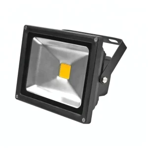 30W 12V 110V 220V Black Aluminum Floodlight Daylight 6000K Warm White 3000K Outdoor Led Flood Light