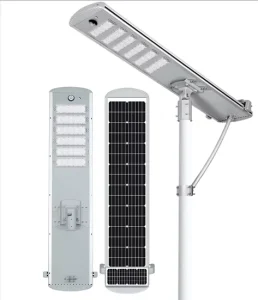 30W 150W Integrated Solar Street Light Aluminum Body Outdoor Parking Lot Solar Lamp