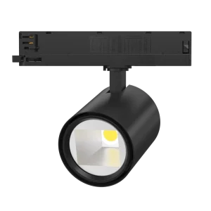 30W 35W 40W Magnetic LED Track Lighting Zoomable Dimmable COB Spot Light Aluminum Black Commercial Lamp Gallery Retail High CRI