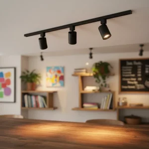 30W Commercial LED Track Light Rail System for Store and Supermarket