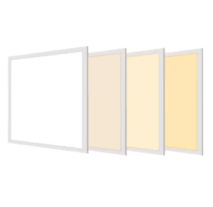 30W Dimmable 0-10V DALI DT8 LED Panel Light 3000K 4000K 6000K CCT Square Ceiling Flat Panel Light for Commercial Office Building
