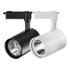 30W High Quality Commercial Lighting White Black Aluminum Ceiling LED Track Light