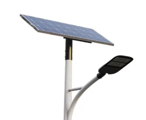 30W Solar Street Lamp Complete Set Solar Street Lamp External LiFePO4 Lithium Battery Under Solar Panel