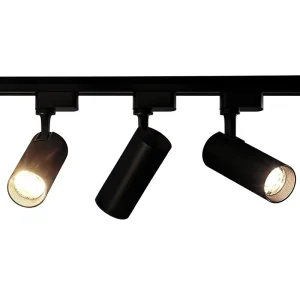 30W40W Commercial Track Light 360 Adjustable Ceiling Cob Rail Spotlight 100V/220V 3 Wires LED Lamp Supplier