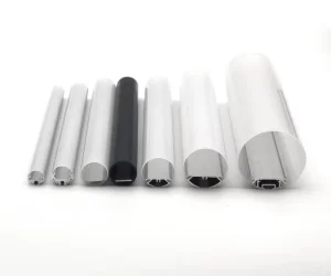 30mm Round Diameter LED Strip Aluminum Profile for Office Lighting