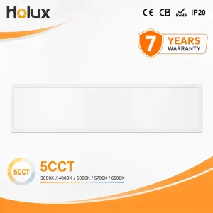 34 40W 5CCT 7 Year Warranty Easy Install 140lm W Flush Fit Clean Design Look Factory Surface Mount LED Panel Light IES LDT
