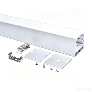 35*35mm Suspended LED Linear Light Aluminum Profile Hanging LED Pendant Light Channel for Gym Supermarket Office