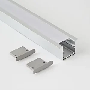 35×35(A)mm Recessed in or Pendant Hanging Led Extrusion Aluminum Profile for Led Strip Lights Led Profile Bracket