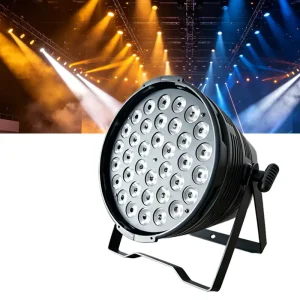 36 * 8w Dmx512 Controlled Par Light Led Studio Lighting Spotlight RGBW 4in1 for Stage Wedding Party Club