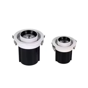360 Degree Rotating 20W Retractable Spotlight Ceiling Retractable Tube Bullseye Spotlight