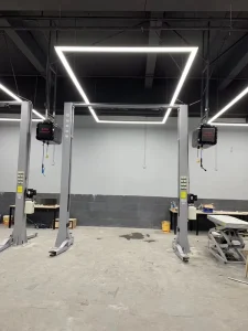 360W Workshop LED Light Linear Recessed High Bay Car Repairing Light Industrial Lighting