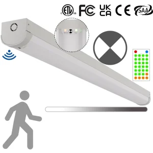 36W 4FT LED Emergency Light Batten Motion Sensor Dimmable Linkable Self Test Corridor Stairwell Garage ETL SAA CE RoHS