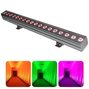 36W DMX512 RGBW LED Wall Washer IP65 Waterproof Linear Light for Architectural Facade Stage Outdoor Lighting