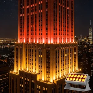 36W RGBW LED Wall Washer Light IP65 Waterproof for Facade Building Pool Architectural Decoration Outdoor Spot Lighting