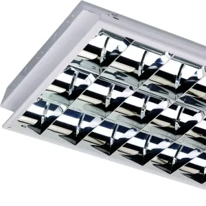 36W T8 Square Ceiling Anti-glare Surface Mounted Recessed Downlight LED Lamp Lighting Fixture Office Grille Linear Light