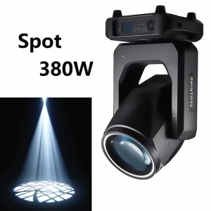 380W Moving Head Beam Stage Lighting 380 Watt DJ Spotlight Disco KTV Club Party Bar Light Moving Spot Beam Effect