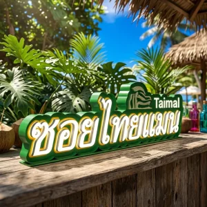 3D Floor Standing Luminous LED Font Signboard Door Head Vertical Light Box Commercial Outdoor Billboard Metal Edge IP65