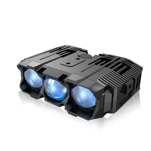 3D Style GM01 200W LED Car Grille Driving Light with Blue Lens