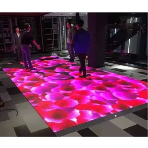 3D Waterproof Digital LED Dance Floor Lighting for Wedding Animation Graphics Display for Shopping Mall Exhibition Halls