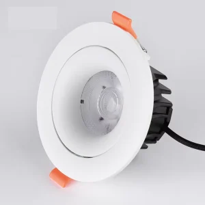 3W 5W 12W 20W COB Round Ceiling Recessed Downlight Angle Adjustable Led Spotlight Anti Glare Spot Light