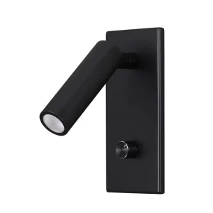3W Dimmable LED Bedside Wall Sconce Adjustable Reading Lamp for Bedroom Hotel