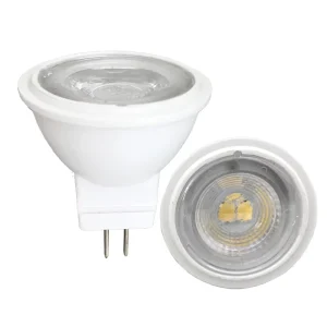 3W LED 12V DC/AC Spotlight Aluminum Plastic Coating MR11 Base Mini Ultra-bright Energy-saving 120 Beam Angle IP20 Rated Dimmable