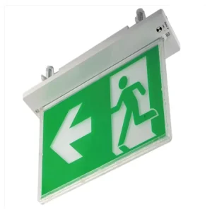 3W LED Exit Sign Emergency Light with Ni-Cd Battery 1.5 Hours Emergency Lighting for Indoor Outdoor Use