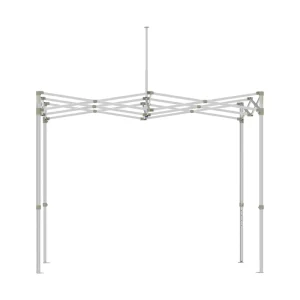 3x3m 3×4.5m 3x6m Powder Coated 48mm 55mm Hex Aluminum Tent Frame Folding Gazebo Canopy Frame Replacement Parts