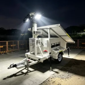 4*450W Solar Panels Led Lights Trailer Solar Energy Lights Trailers for Emergency Rescue Lighting