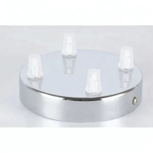 4 Holes Lamp Canopy Ceiling Plate Pendant Lamp Chassis Base Lighting Accessories Chandelier Canopy