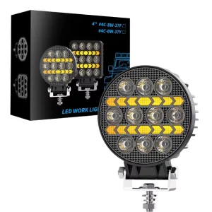 4 Inch 18W White Ember LED Off Road 4X4 Spotlight 12 24V Work Light 4C BW 37Y for Truck Car Tractor SUV