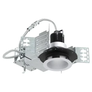 4 Inch IP44 Aluminum Architectural Luminaire Recessed Adjustable COB LED Downlight Remote Control Modern for Commercial Use