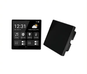 4 Inch Square Smart TFT HMI Display 480×480 720×720 IPS Panel Ethernet UART RS485 CAN for Building Control