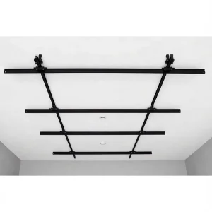 4 Meter I shaped Aluminum Alloy Ceiling Track Rail Professional Lighting System for TV Studio Film Shooting Photography