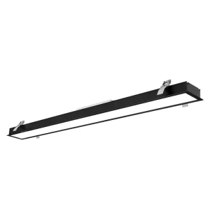 4 ft Linear LED Light Recessed Profile Mounting LED Linear Light 3 Year Warranty