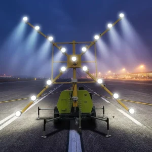 4.6m to 9 M Telescopic Industrial LED Light Tower for Outdoor Portable Diesel Generator Airport Runway Lightning Tower