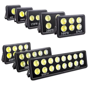 400 Watt Led Flood Light Projector P66 Waterproof Super Bright Arena Lighting 100 277V 6000K Daylight White Commercial Lighting