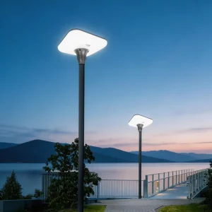 400W Solar Garden Lights Outdoor Solar Street Light Integrated Solar Lights Waterproof Lamp Remote Control Lighting Lawn Lights