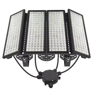 400W Stadium Lights Outdoor with Junction Box LED Flood Lights Outdoor Arena Light Court Field Light for Parking Lot