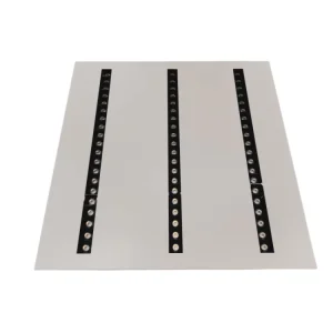 40W 595x595mm 600x600mm Two Streams of Glowing Light Square Grille LED Panel Light for Living Room