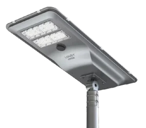 40W All One Solar Street Light Motion Sensor Battery Powered IP66 Waterproof 7200 Lumens LED CE Certified 5 Year Warranty for