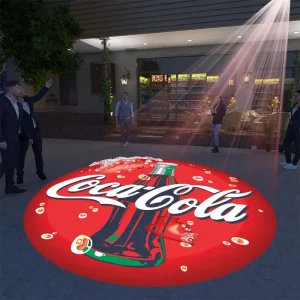 40W Logo Gobo Projector Advertising Lights LED Free Custom Sign Wall Projection Lamp Outdoor Waterproof IP67 HD Bright