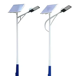 40W Solar Street Lamp Complete Set Solar Street Lamp External LiFePO4 Lithium Battery Under Solar Panel