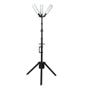42000 Lumens Adjustable Height Waterproof IP65 Outdoor 3 Color Temp Worklight Tripod Commercial Plug in Flood Work Light