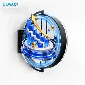 42cm LED Light Box Advertising Light Box Round Sign 3D Hologram Fan APP Control for Pet Shop Veterinary Clinic Display