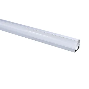 45 Degree Corner LED V Shape Profiles Aluminum Profile Housing Frame Ceiling LED Strip Light Channel for Hotels