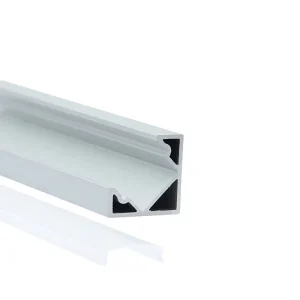 45 Degree Corner Profile LS-076 18*18mm LED Channel Light LED Profile Diffuser Profile Extrusion for LED Strip